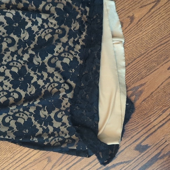 Y2K Windsor black Dress stretch lace Whimsigoth Fairy Grunge maxi Sz XS - Picture 5 of 12